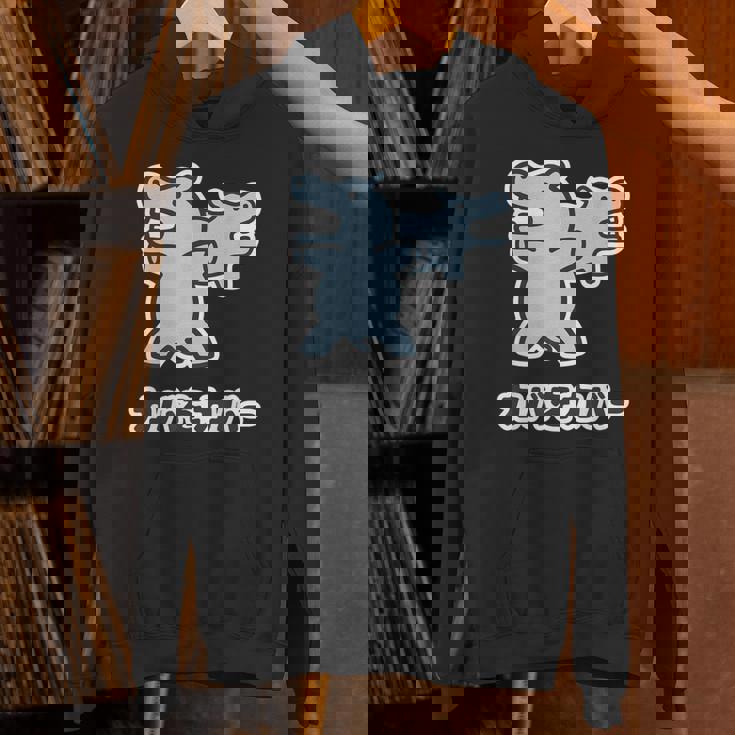 『カバをカバー』カバ くん【どうぶつフレンズ】動物 ゆる かわいい キャラ 面白 ダジャレ ギャグ ジョーク パーカー