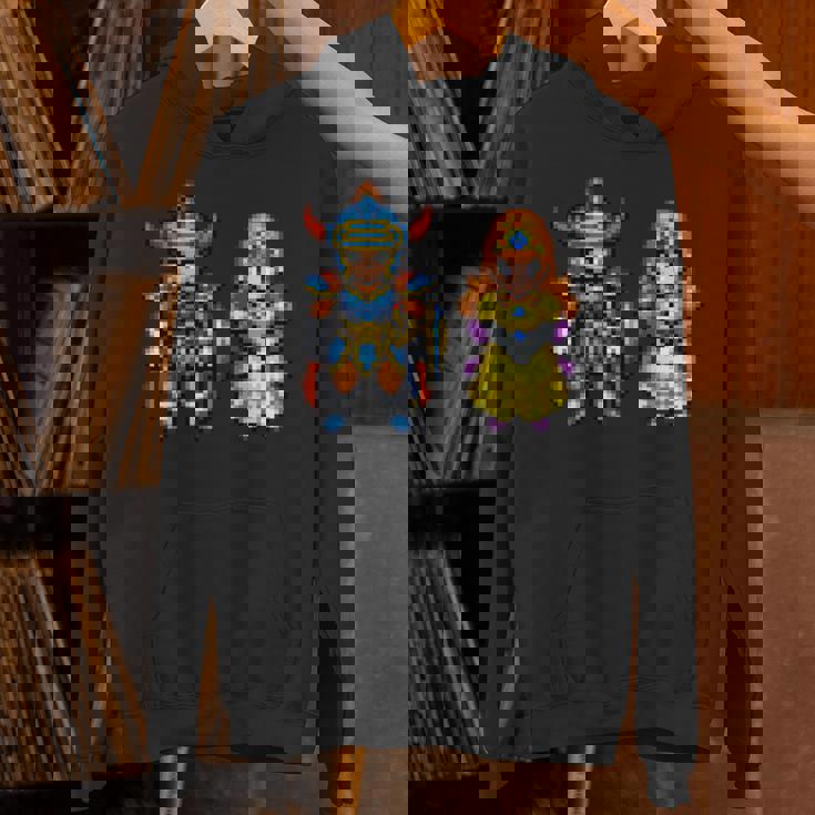 【公式】Hd-2D版『ドラゴンクエストi』キャラクタードット 長袖tシャツ パーカー