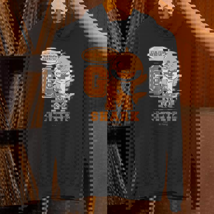 おばちゃんシャーク・レトロ・ベイシャーク・メゾーとサゾくプレゼント・キッズ・メンズ・ウーマンズ パーカー