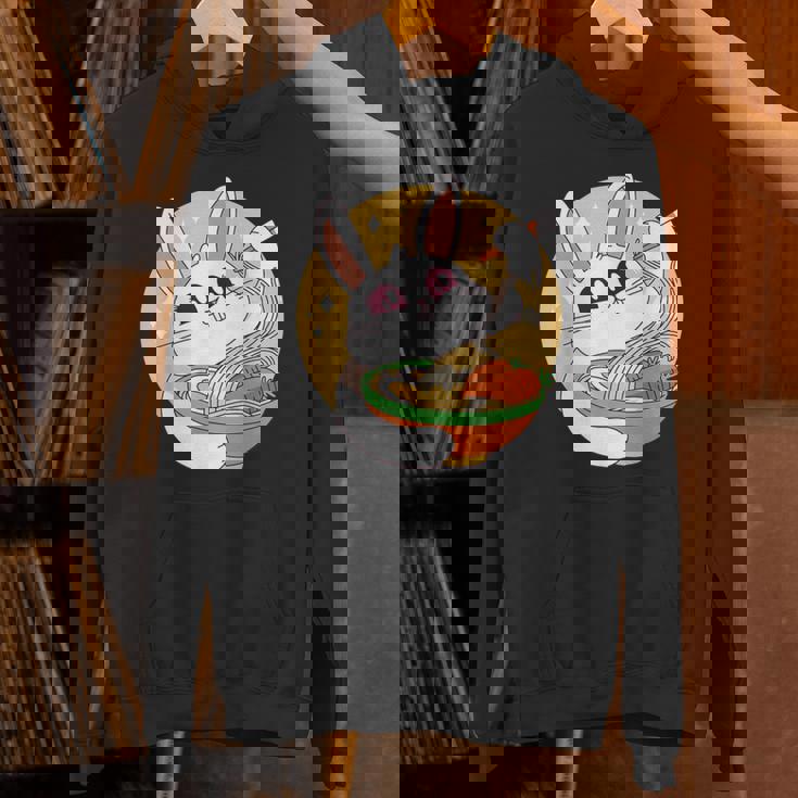 かわいい ウサギ 食べる ラーメン 漫画 カワイイ 食べ物 好き パーカー