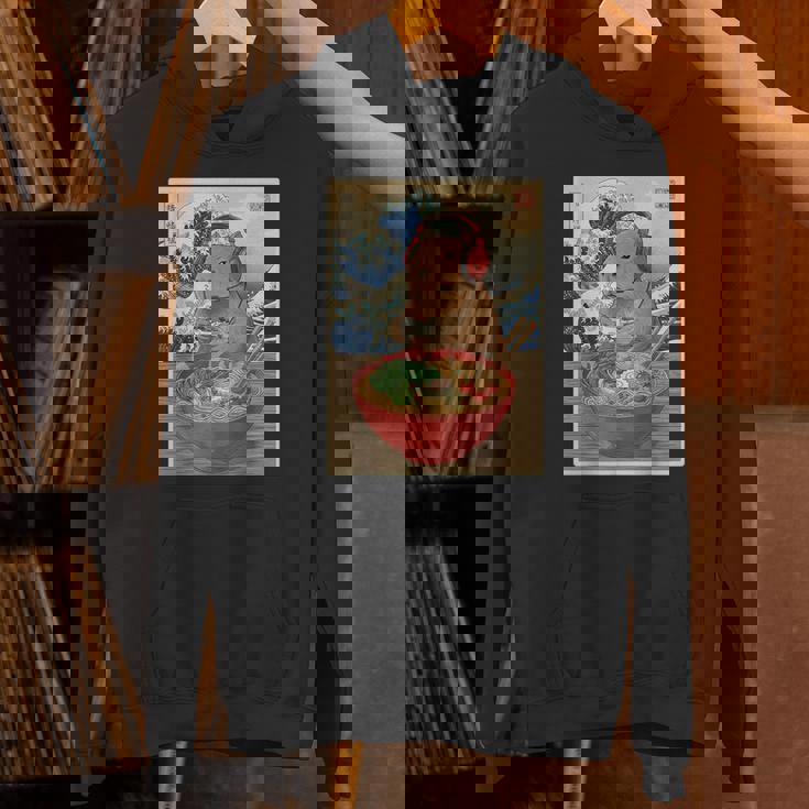 かわいい かわいい 日本人 ゲーマー 面白い ラーメン レトロ カピバラ パーカー