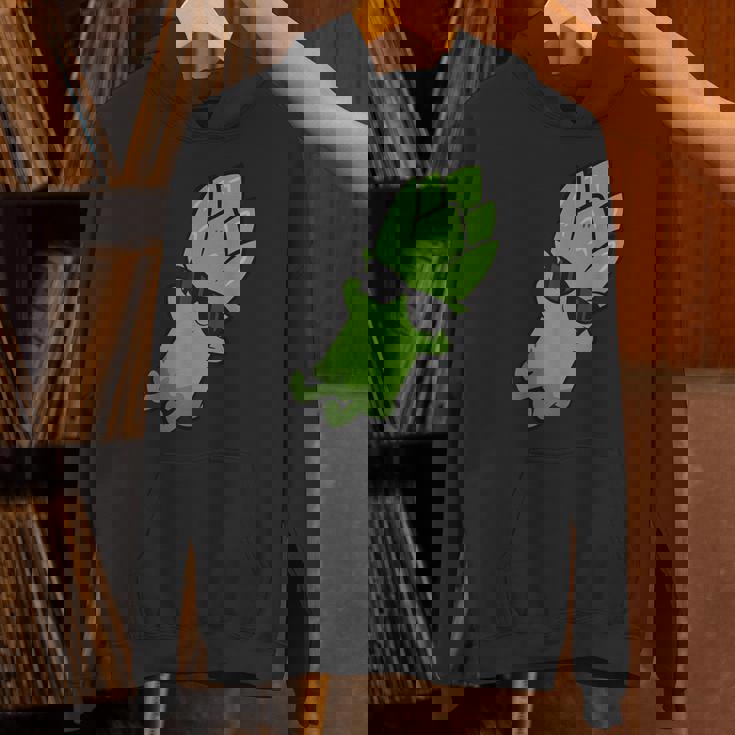 かわいいアスパラガス フルーツリラクシング レイジーアスパラガス パーカー