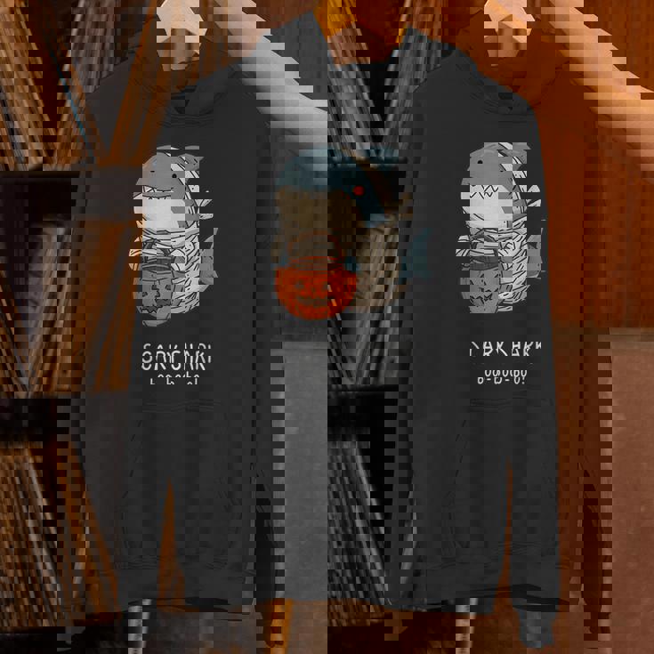 かわいいサメ ミイラ ハロウィン メンズ レディース キッズ おもしろサメ パーカー