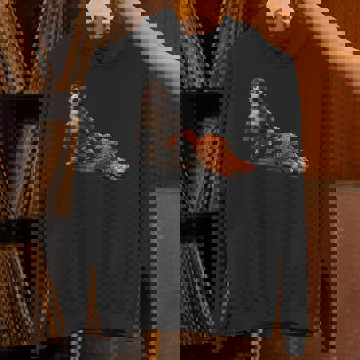 かわいい赤ちゃん猿の名前付きパンチシャツパンチモンキーサポーター 長袖tシャツ パーカー