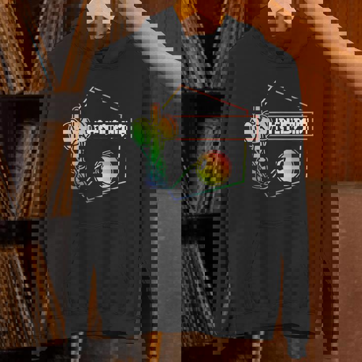 けん玉グッズ ウォーターカラーデザイン パーカー