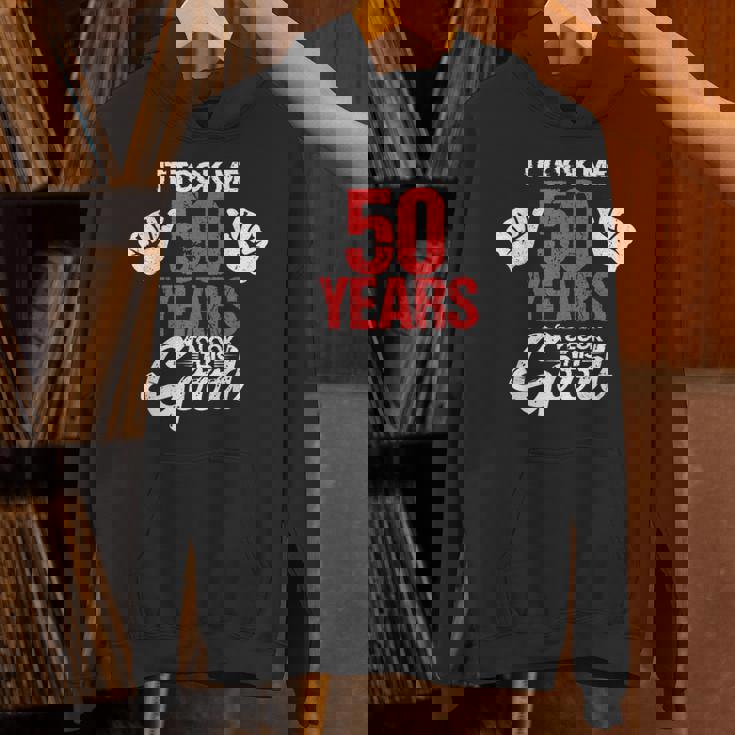 この素敵な50歳の誕生日を面白く見せるのに50年かかりました パーカー