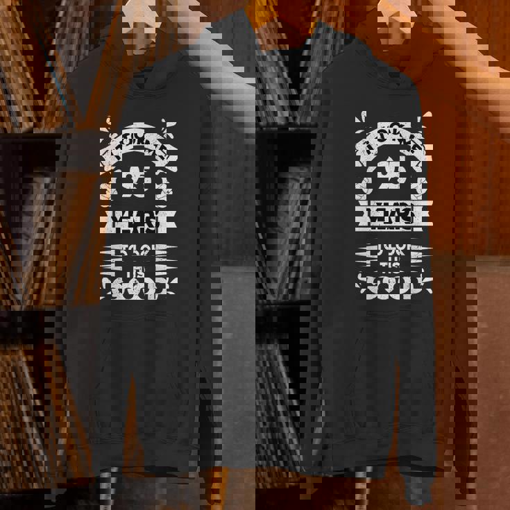 こんなに面白く見えるのに95年かかった 95歳 長袖tシャツ パーカー