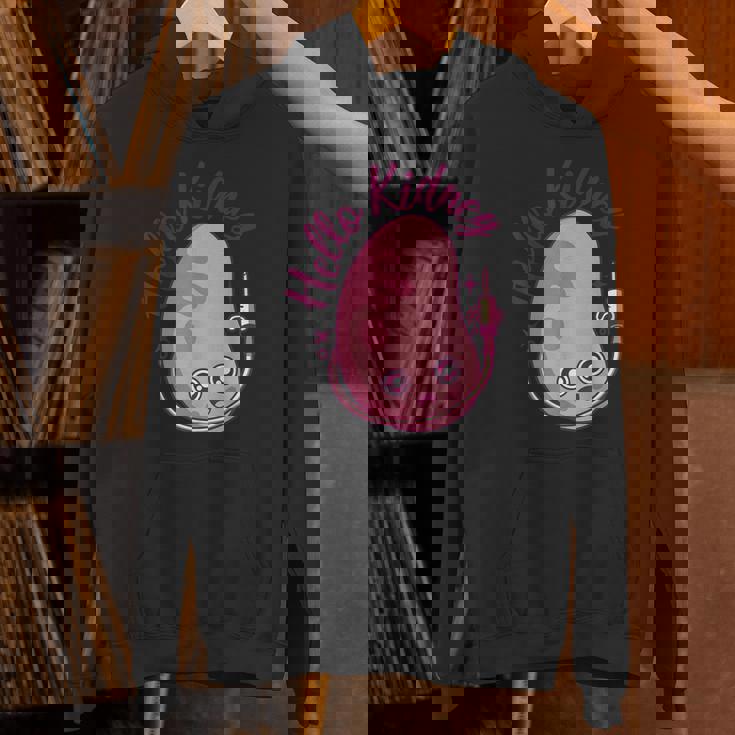 こんにちは腎臓移植ドナー透析腎臓 パーカー