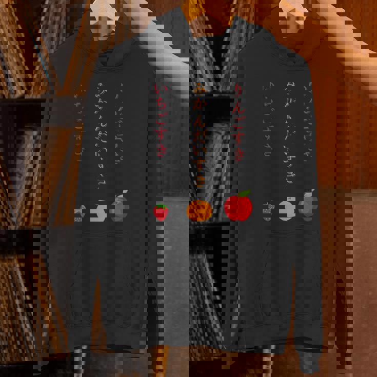 りんごみかんいちご パーカー