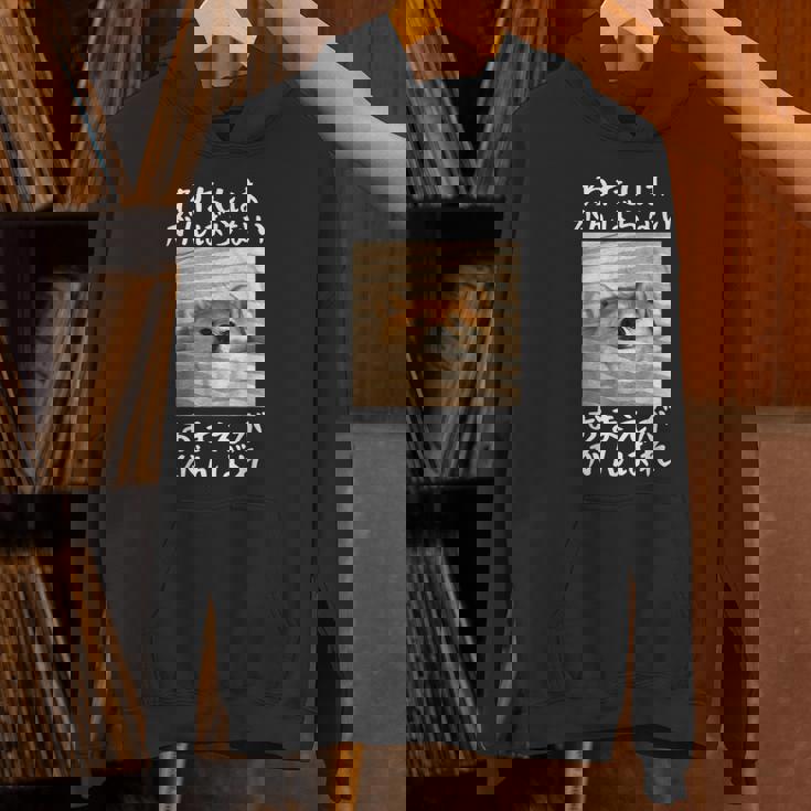 わたしはがんばらないおまえががんばれ 柴犬 文字入り おもしろ 筆文字 面白い 服 面白い パーカー