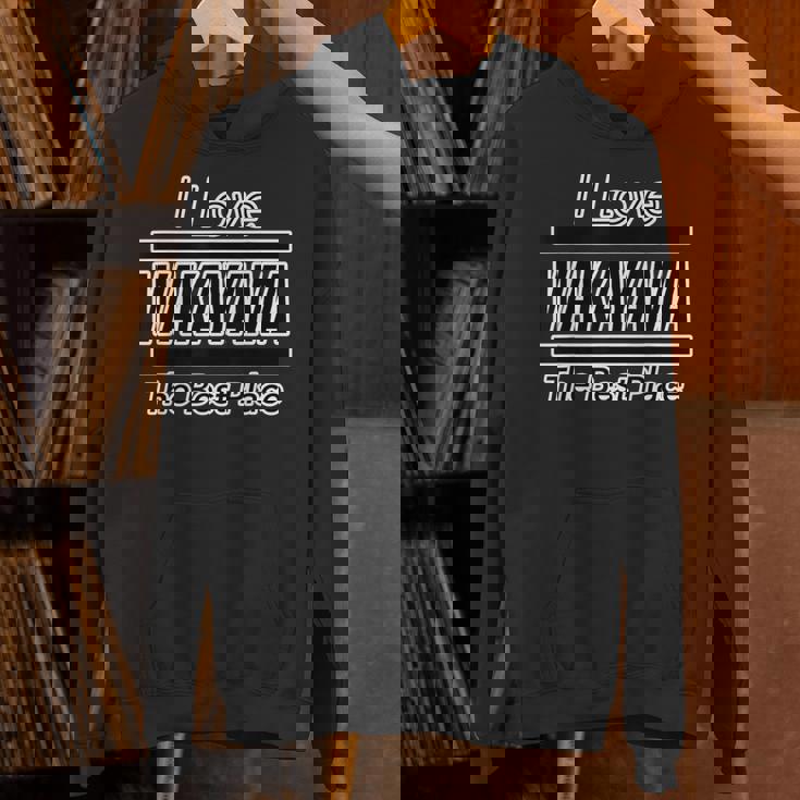 アイラブ・Wakayama 和歌山（I Love）Jimo-T【47都道府県】ジモティ お土産 面白い パーカー