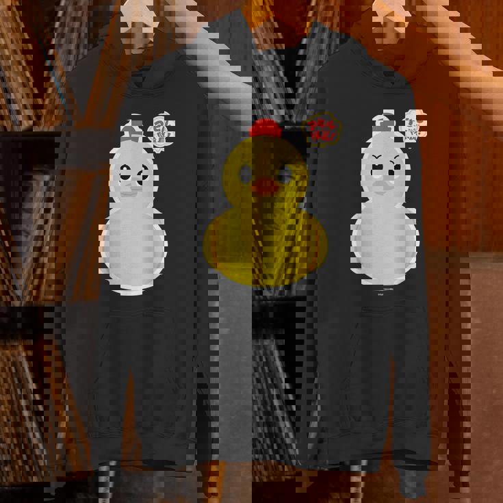 アヒル隊長ビッグプリント（正面） パーカー