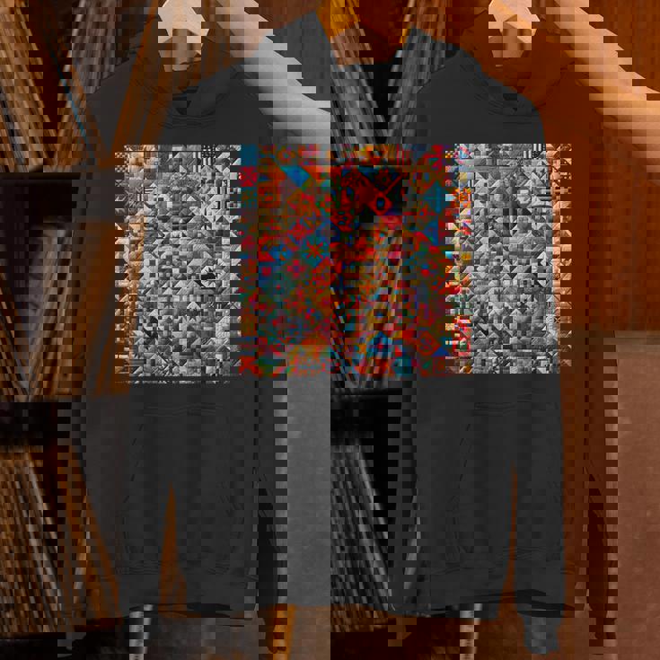 アメリカンキルト カラフル パッチワーク キルティング キルター ソーイング パーカー