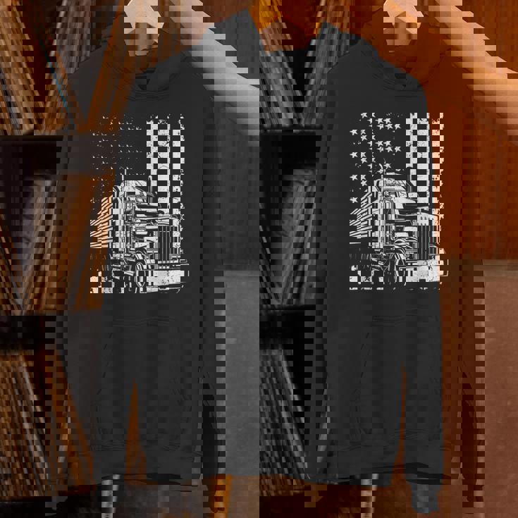 アメリカントラック フラッグusaアメリカトラッカー パーカー