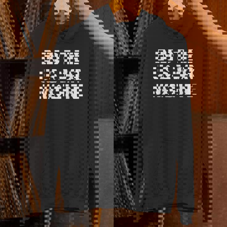 アメリカ戦争機械反戦平和抗議を終わらせよう。 パーカー