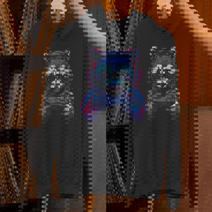 アライグマ ビデオ ゲーム ゲーマー ギャンブラー コンピューター ゲーマー アライグマ パーカー