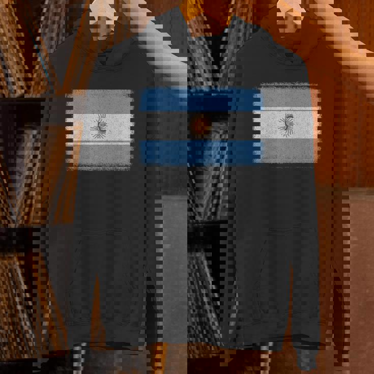 アルゼンチン国旗グラフィック メンズ レディース キッズ パーカー