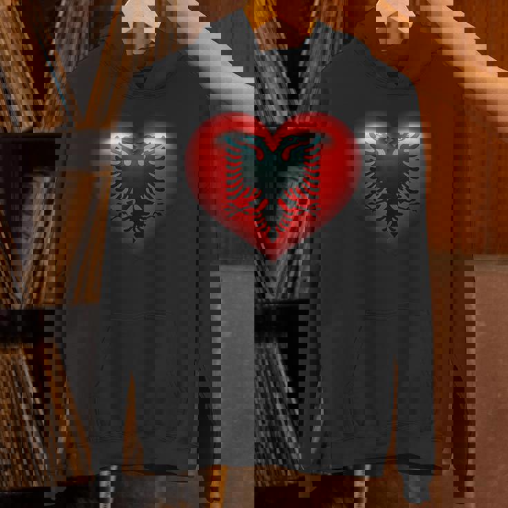 アルバニア国旗 イーグル ダブル レッド アルバニア シュキペ コソボ パーカー