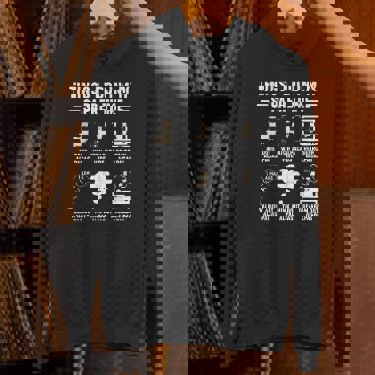 アルパカ ファンキーパー おもしろアルパカ 長袖tシャツ パーカー