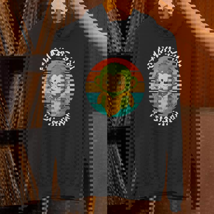 イタリア ブレイン ミーム チンパンジーニ バナニーニ レトロ サンセット キッズ パーカー