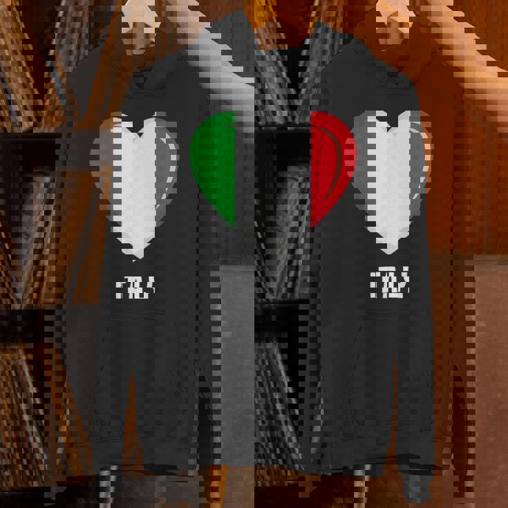 イタリア国旗シャツ パーカー