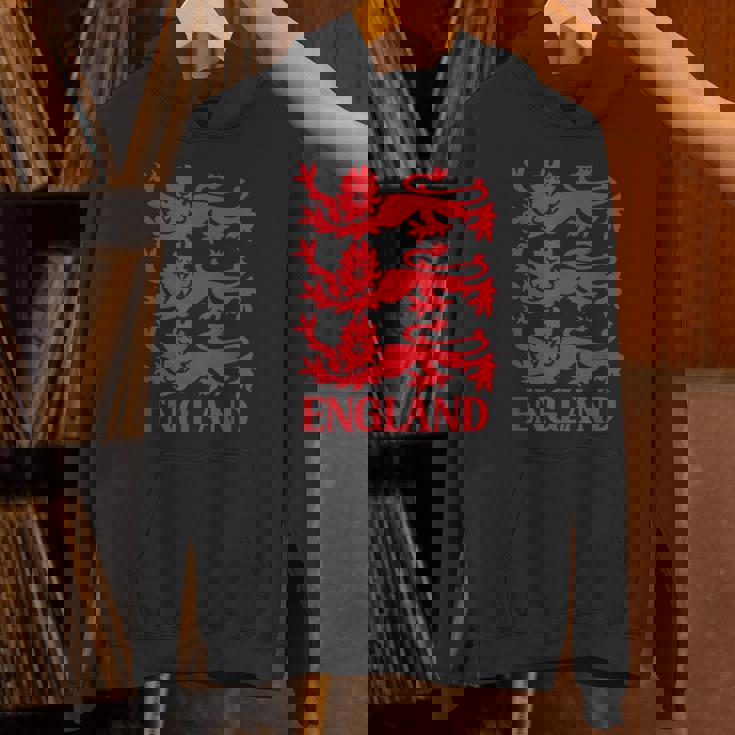 イングランドのスポーツファンのためのイングリッシュフットボールサッカーグラフィック パーカー