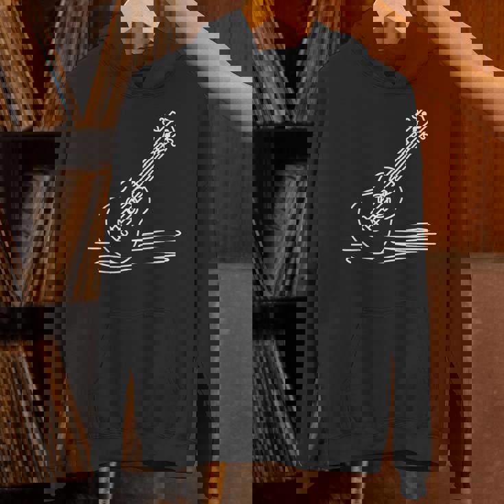 ウクレレ ラインアート ミュージシャン向け ウクレレ パーカー