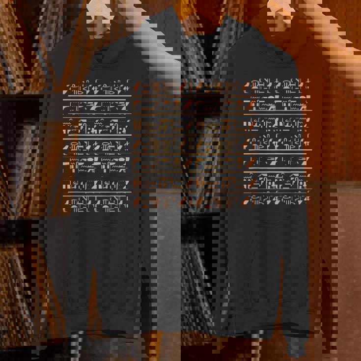 エジプトパターン ホルスの目 ヒエログリフ ファラオ アヌビス アンク パーカー