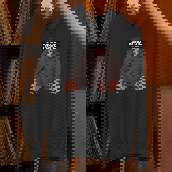 エステティック・モンク・ミーム・ファニー・モンキー・ラバー パーカー