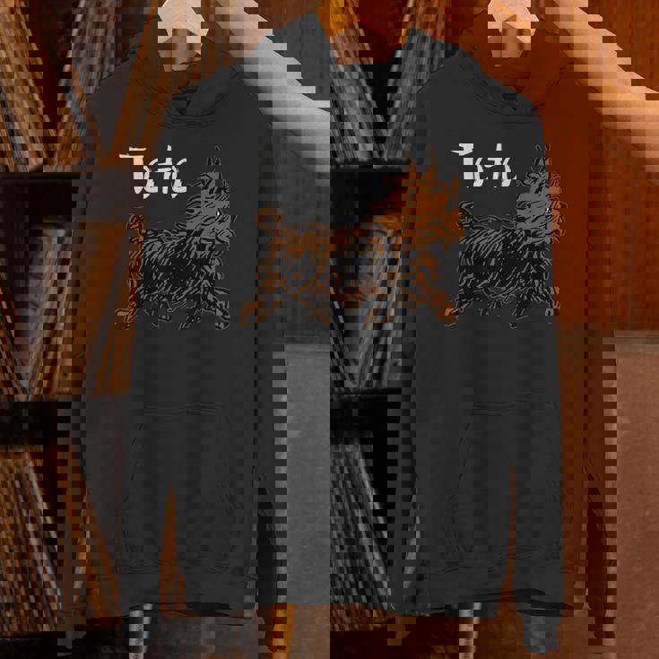 オズの魔法使いドッグシャツ アート-ドロシーの犬 Tototrutting パーカー