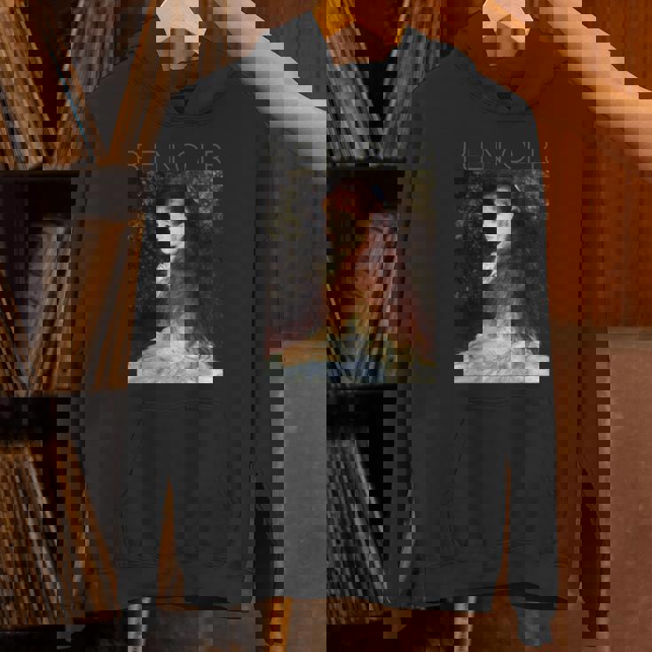 オーギュストルノワール-マドモアゼルダンヴェルの肖像 長袖tシャツ パーカー