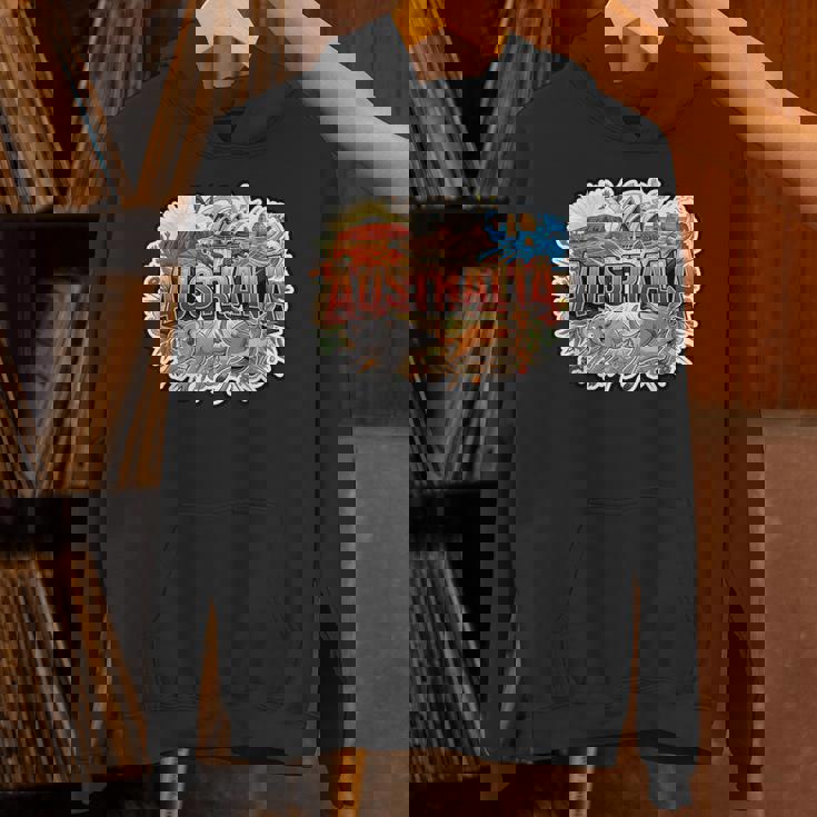 オーストラリアカンガルーコアラポインティングミーム オーストラリアのお土産 パーカー