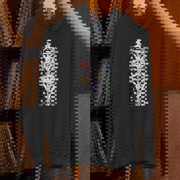 カバラの生命の樹図 パーカー