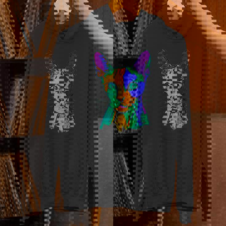 カラフルキャット パーカー