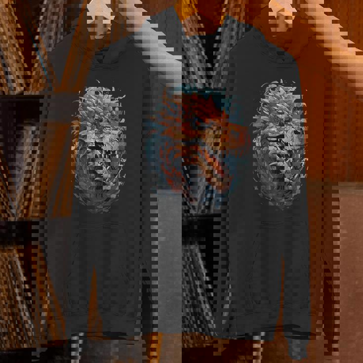 カラフルドラゴンi キッズドラゴン パーカー