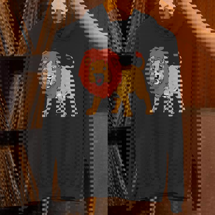 カワイイライオン 長袖tシャツ パーカー