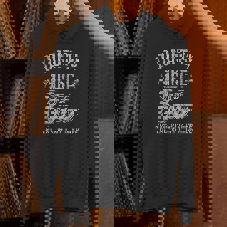 カントリーミュージックとビール That's Why I'm Here パーカー