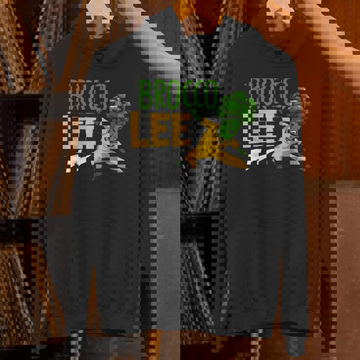 カンフー ブロッコリー ブロッコリー ビーガン 野菜 パーカー