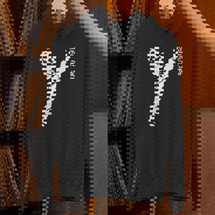 キッズ ユーモア空手道 オリジナル書道空手 パーカー