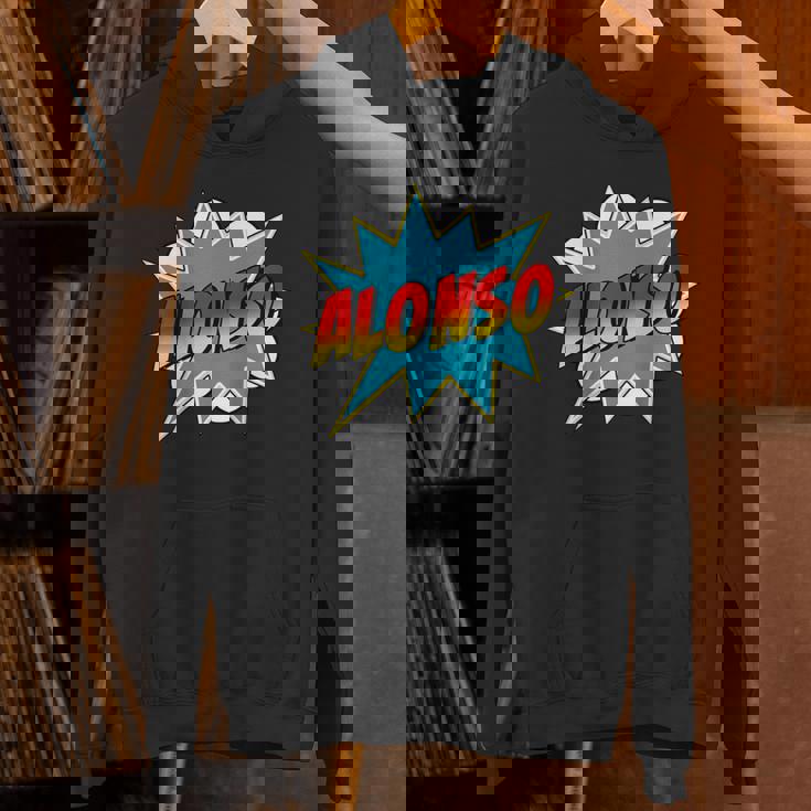 キッズ 男の子 アロンソ 名前 コミック 本 スーパーヒーロー パーカー