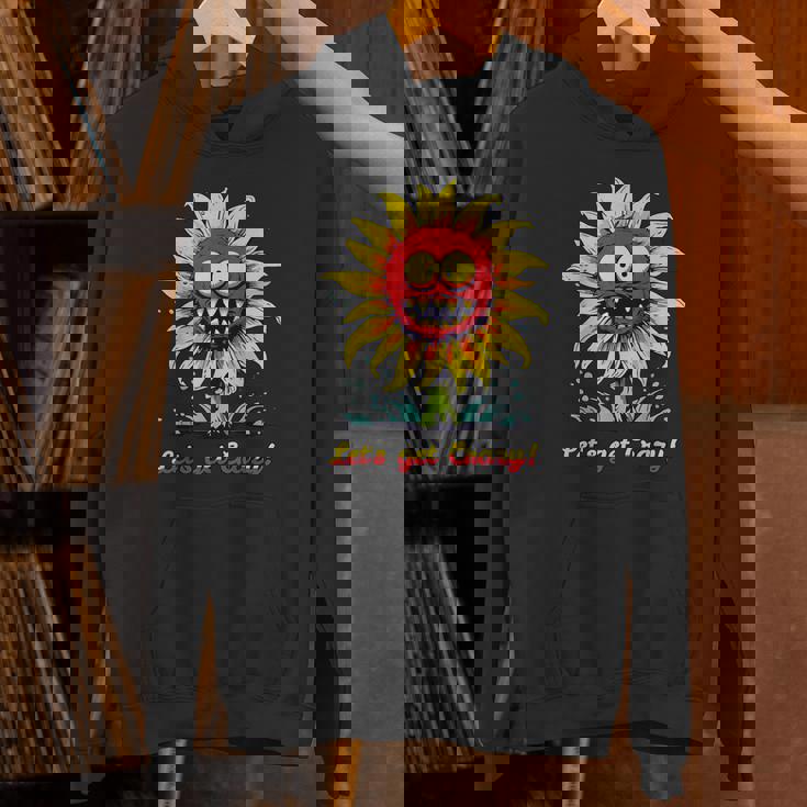 クレイジー クレイジー 面白い ひまわり パーカー