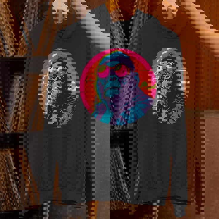 クールゴリラ サングラス付き サンセット ゴリラ パーカー