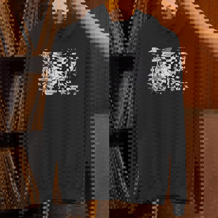 ゲルニカのアートワーク 長袖tシャツ パーカー