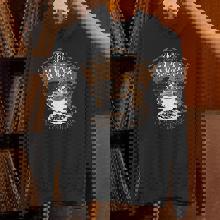 コピ ルワク パームシベット 発酵コーヒー I Poop You Drink Fun パーカー