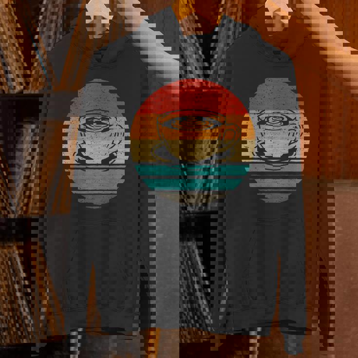 コーヒー レトロスタイル ビンテージ パーカー