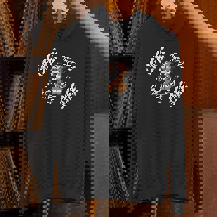 コーヒーシェットランド・シープドッグ犬 パーカー