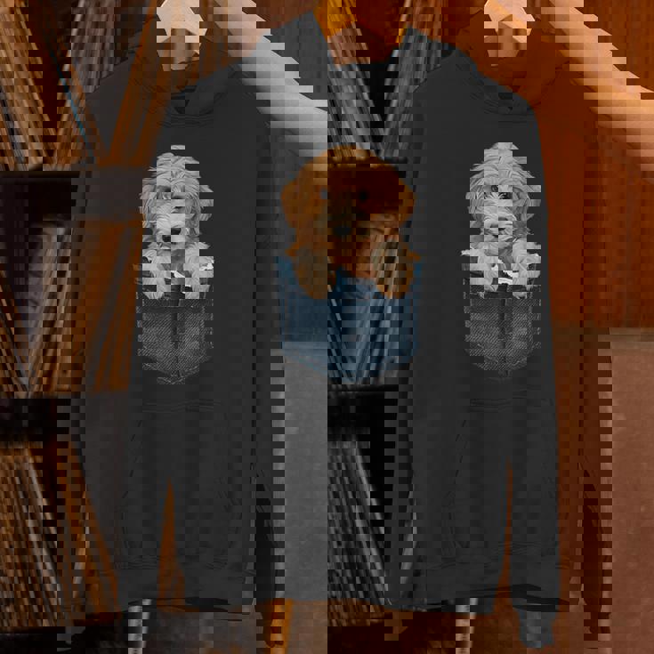 ゴールデンドゥードル 子犬 バッグ かわいい 犬 パーカー