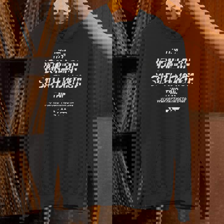 サウスダコタの朱色のものです 長袖tシャツ パーカー