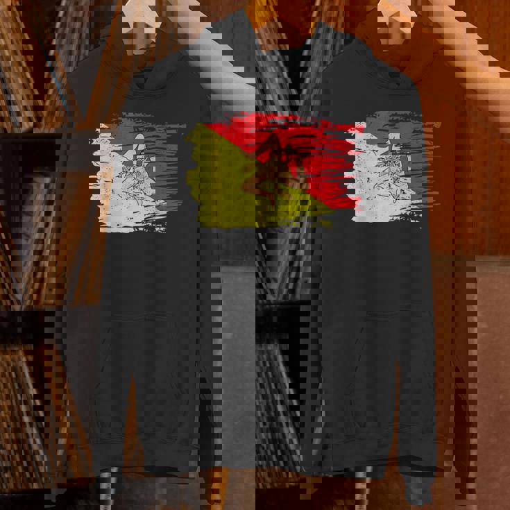 シチリア国旗 シチリア州パレルモ イタリア パーカー