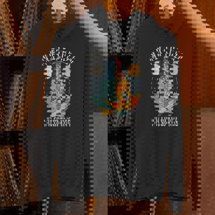 シヴァ。私の人生は良いことでいっぱいです。禅。ヨガ。 パーカー